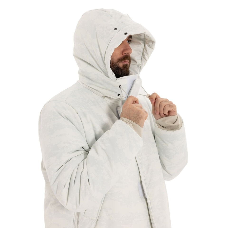 Convertible White Camo Parka (DWR)