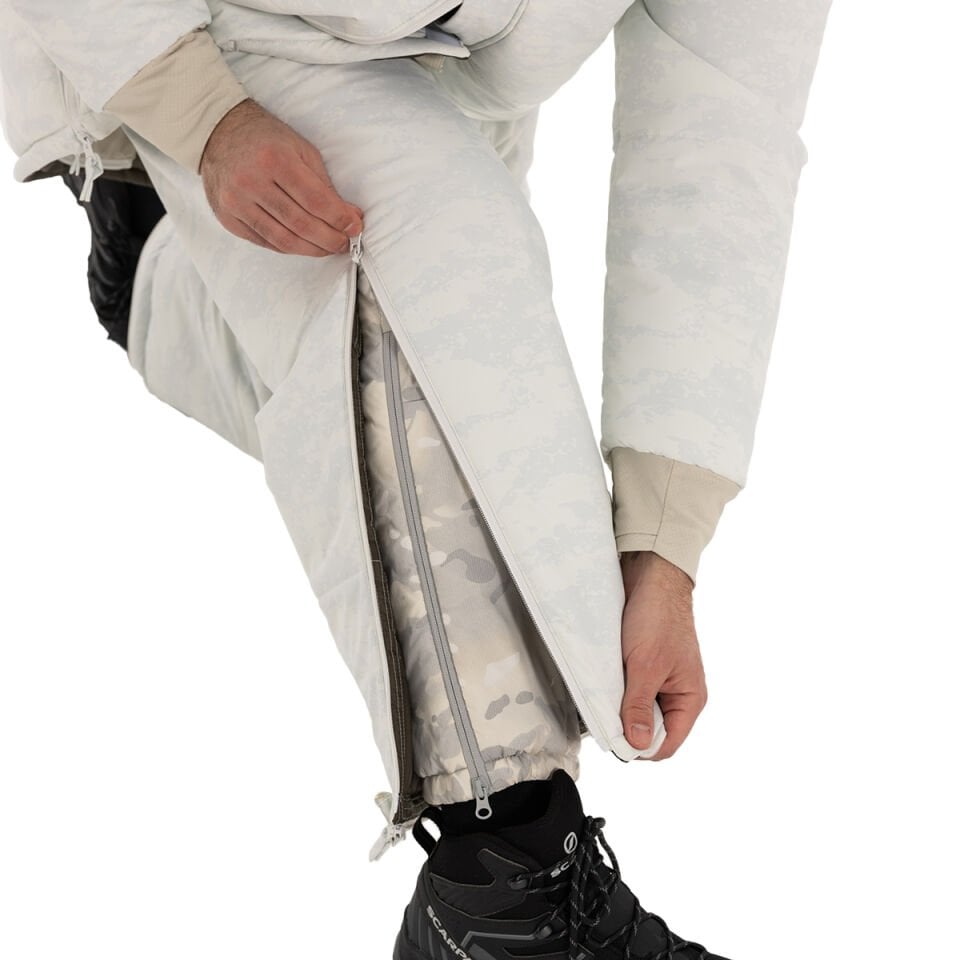 Convertible White Camo Parka (DWR)