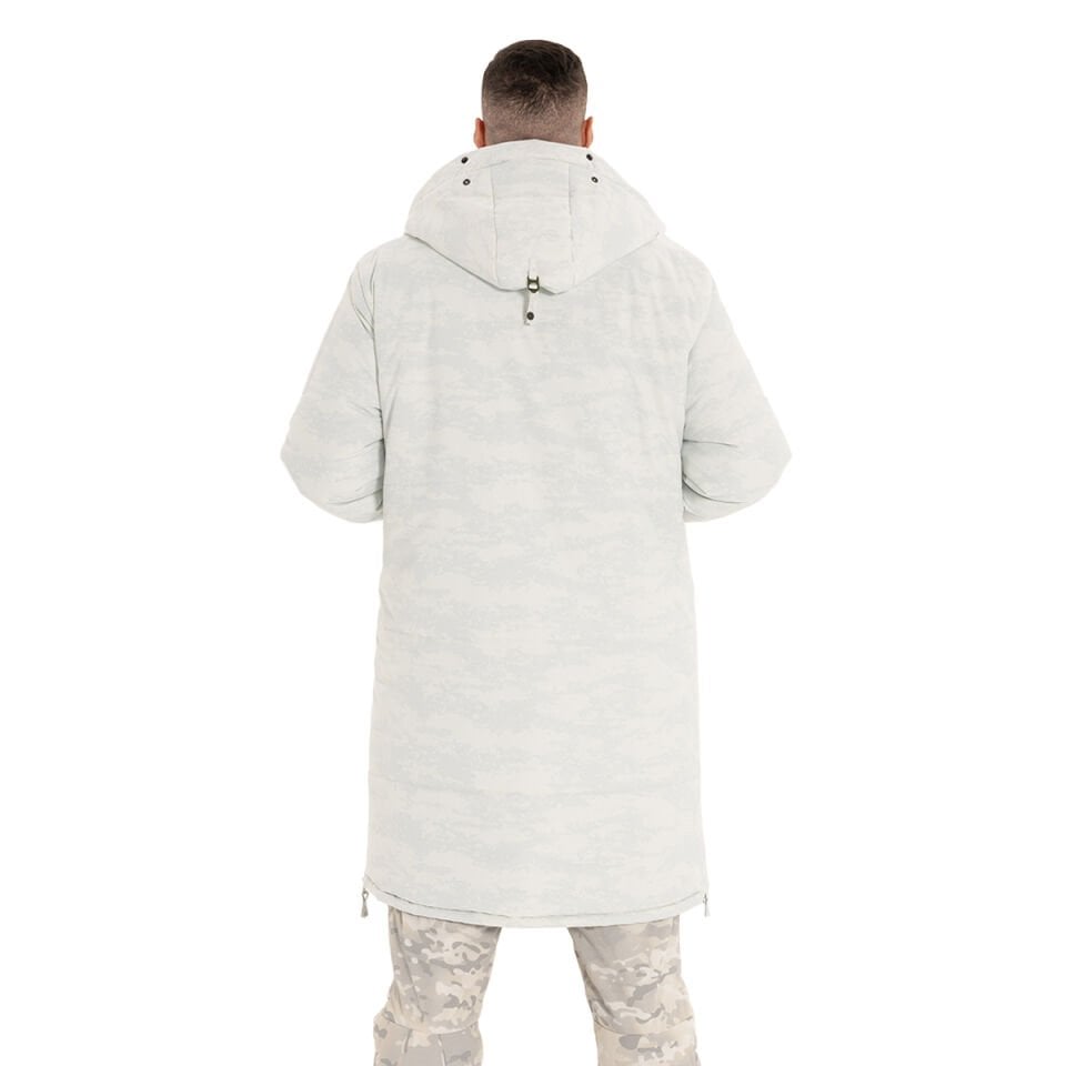 Convertible White Camo Parka (DWR)