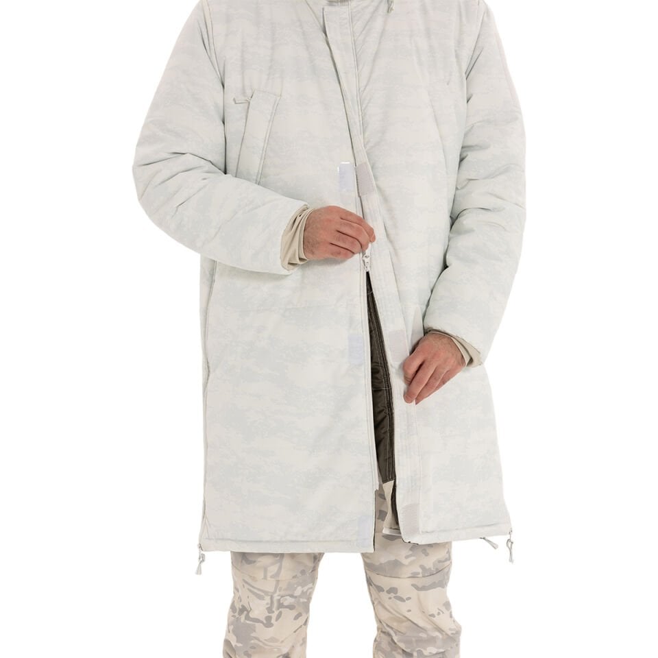Convertible White Camo Parka (DWR)