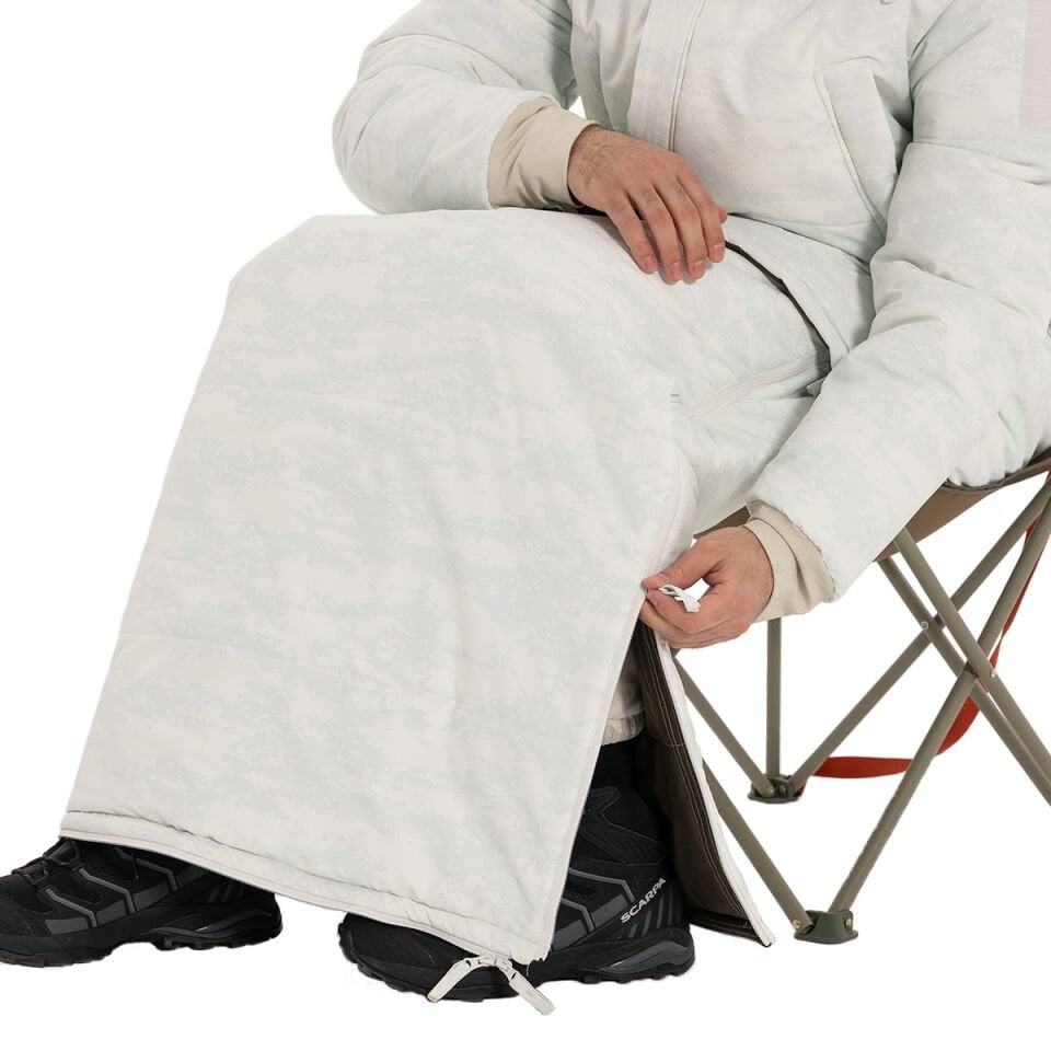 Convertible White Camo Parka (DWR)