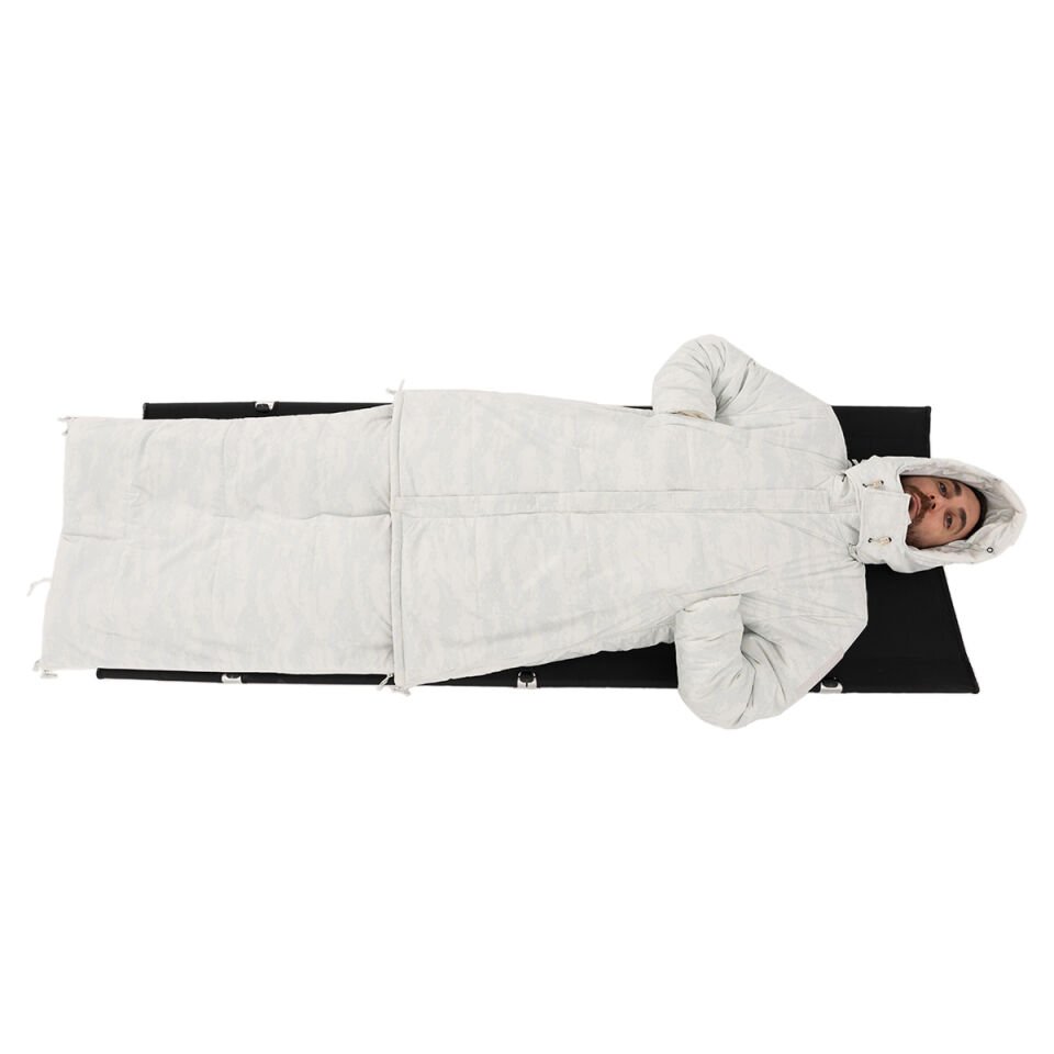 Convertible White Camo Parka (DWR)