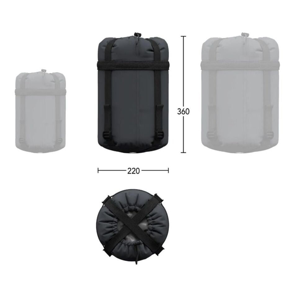 Hannah Sherpa 300 Uyku Tulumu - Sağ