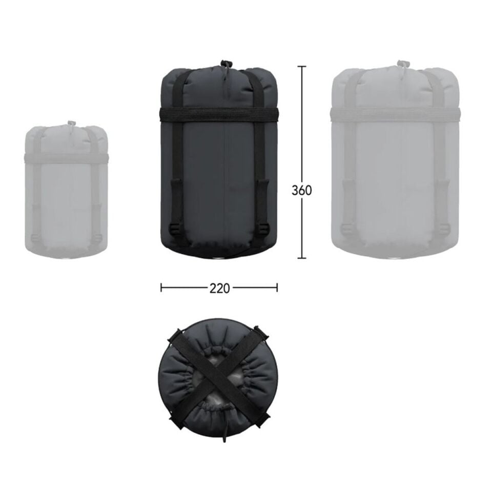 Hannah Bivak 240 Uyku Tulumu - Sol