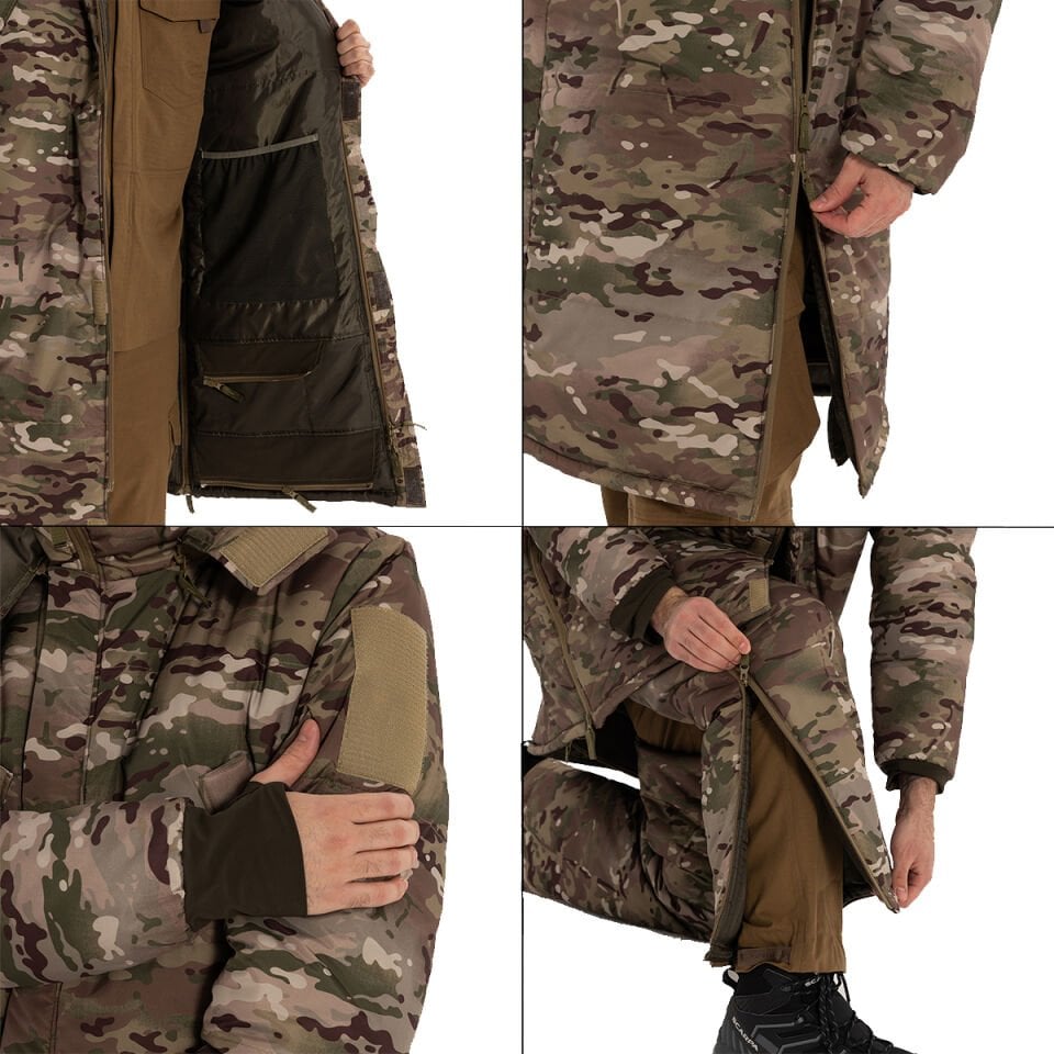 Convertible Kamuflaj Parka