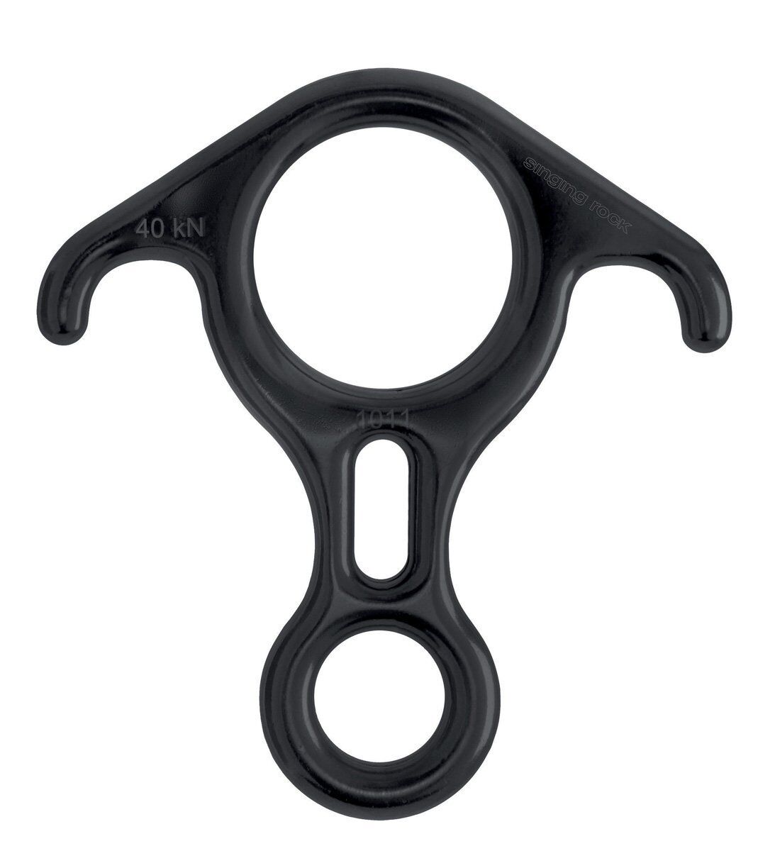 Singingrock Rescue Figure Eight Black 8 Octal Rescue Descender Ram Horn Type