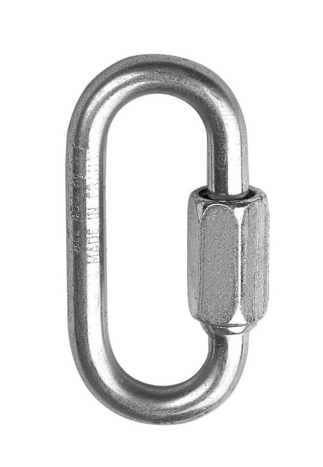 Singingrock Maillon Mini Oval Steel Carabiner with Screw
