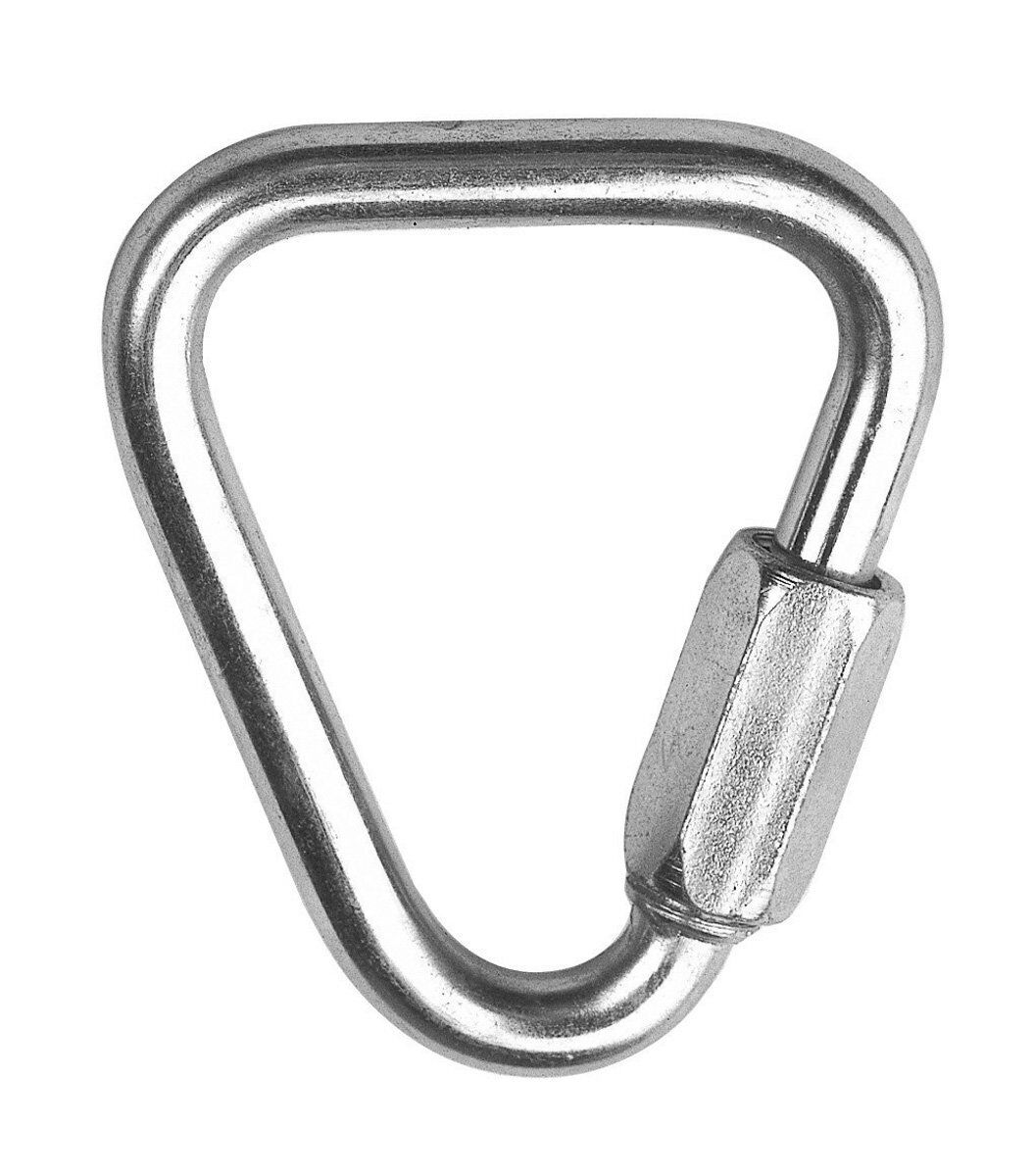 Singingrock Maillion Small Delta Steel Carabiner with Triangle Screw