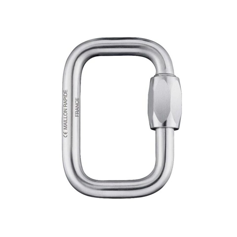 Singingrock Maillon Big Square Steel Carabiner Square Type Screw