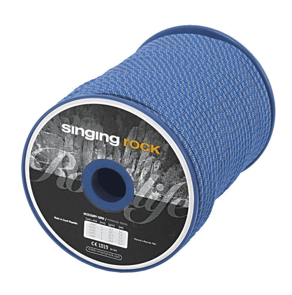 Singingrock Accessory Cord 8MM 100M Auxiliary Rope