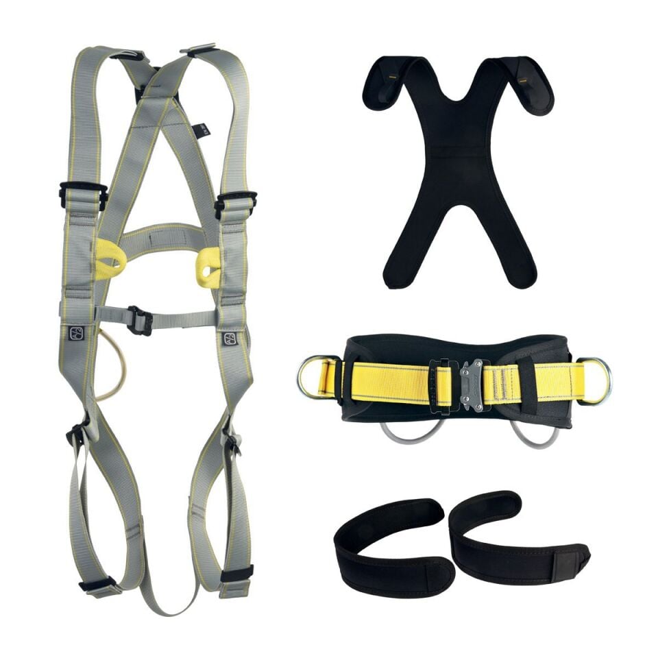 Singingrock Basic + Padding + Pole II Full Body Harness Industrial